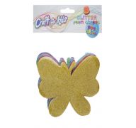 GLITTER FOAM BUTTERFLY