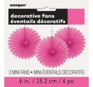 HOT PINK DECOR FAN XXX
