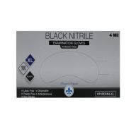 7.99 XL BLACK NIRTLE EXAMINATION GLOVES