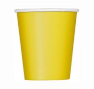 YELLOW 9OZ CUPS