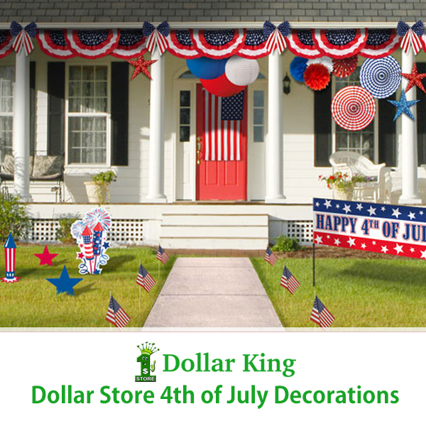 Dollar Store 4th of July Decorations