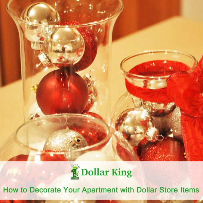 How to Decorate Your Apartment with Dollar Store Items