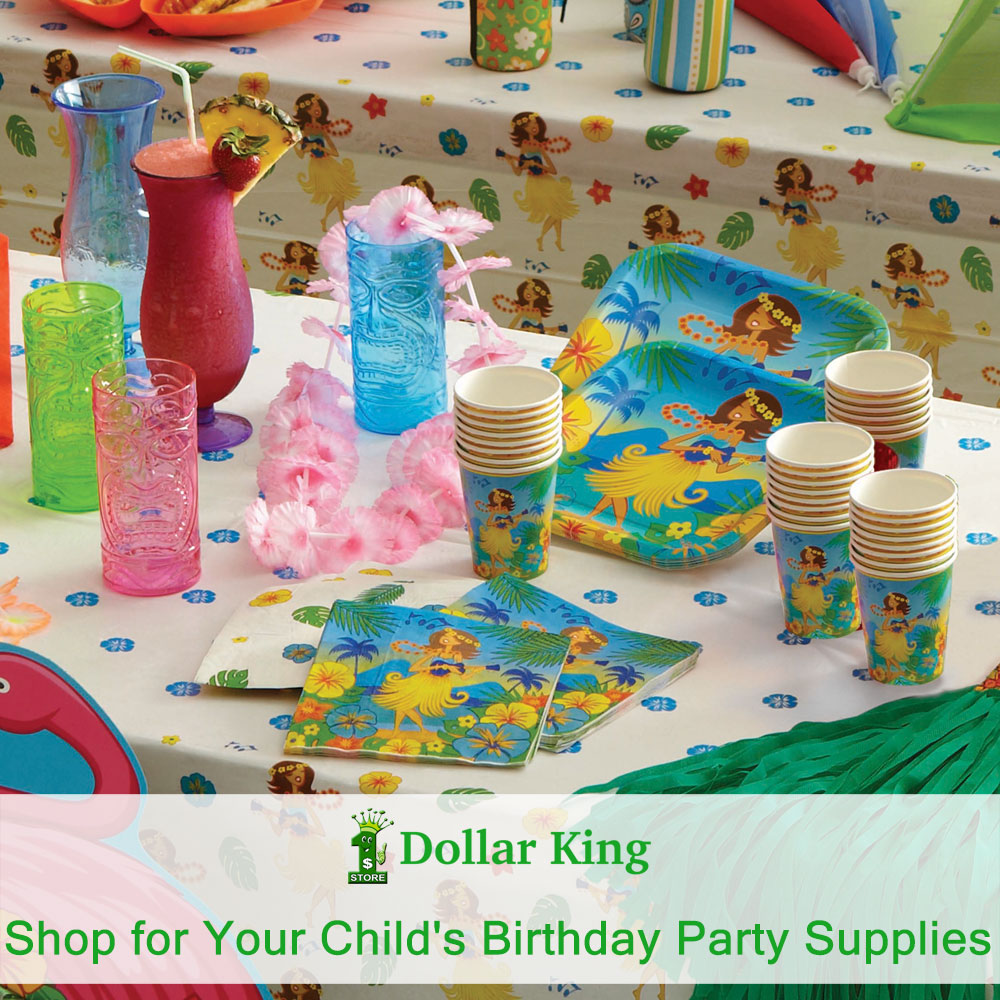 Shop for Your Child’s Birthday Party Supplies at the Dollar Store