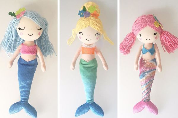 DIY Mermaid Dolls