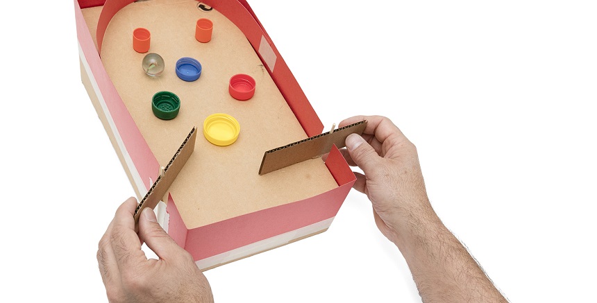 Homemade pinball machines